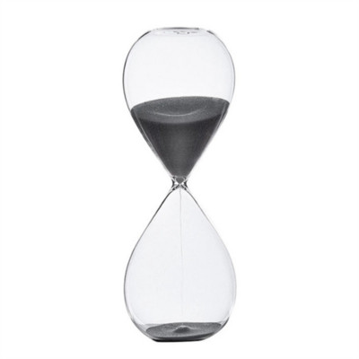 Cronometru clepsidra de 5/30/60 de minute Instrument de gestionare a timpului pentru decorarea casei Personalitate creativă Ornamente de clepsidra din sticlă Cadouri