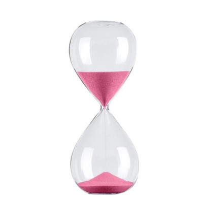 Cronometru clepsidra de 5/30/60 de minute Instrument de gestionare a timpului pentru decorarea casei Personalitate creativă Ornamente de clepsidra din sticlă Cadouri