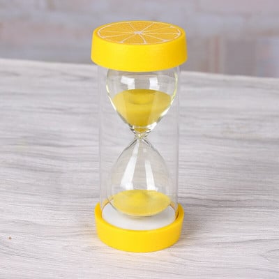 Vaisių smėlio laikrodis Creative Gift stiklas skaidrus 5/10/15/30/45/60 minučių laikmatis smėlis Nesandari baldų gaminiai