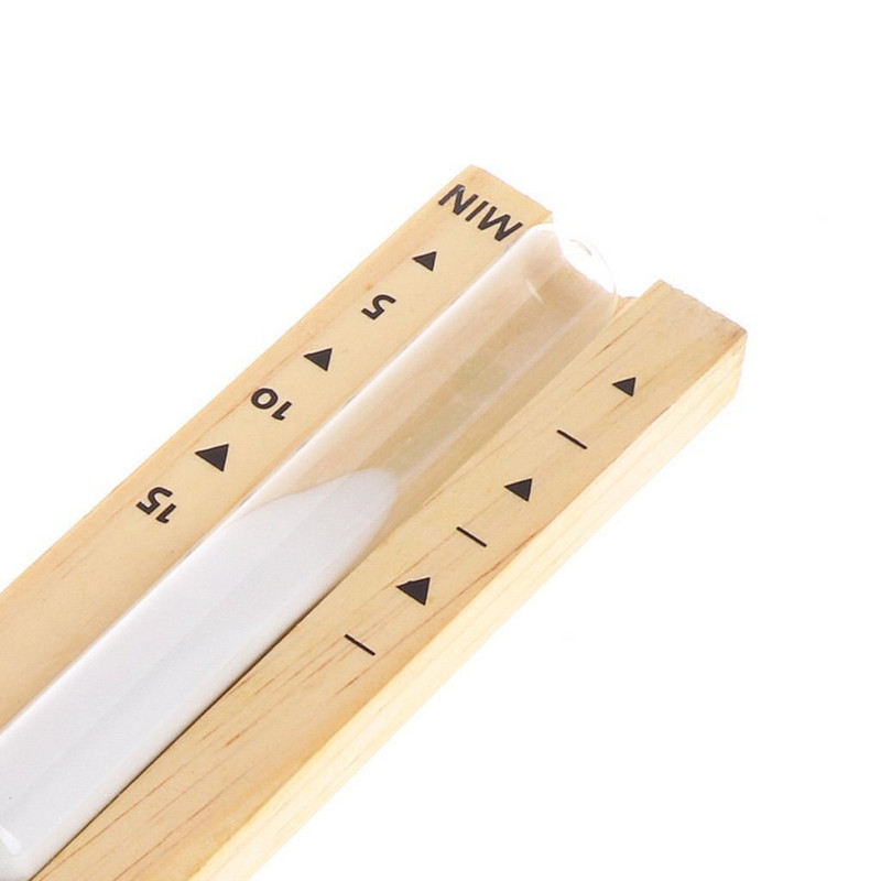 Medinės saunos smėlio laikrodis, montuojamas ant sienos, besisukantis 15 minučių smėlio stiklo laikrodis, balto smėlio laikmatis, skirtas naudoti namuose Neprivaloma