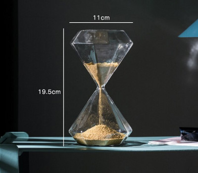 Nordic Simple Sand Homokóra Időzítők Hálószoba Tanulmány Iroda Hotel Nappali Modern dekoráció Üveg Kiegészítők Kézműves Dísz