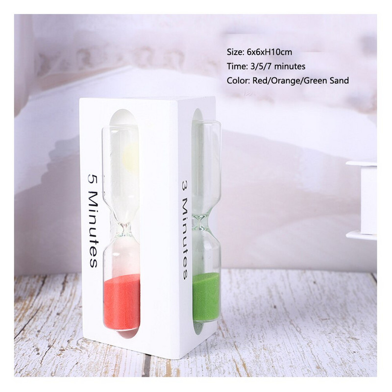 Clepsidra 3 în 1, cadru din lemn, cronometru cu nisip, 1/3/5 minute, ceas cu nisip, decor pentru acasă, cadou pentru ziua de zi de naștere, ceas, clepsidra, ornament pentru artizanat