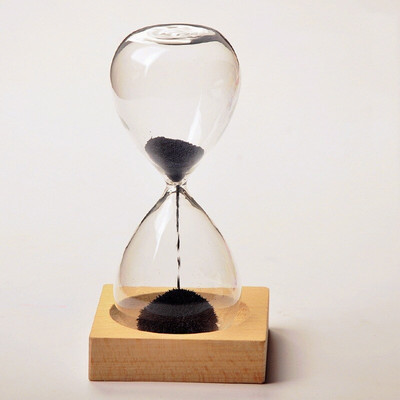 Novi magnetni pješčani sat, ručni rad od pješčanog sata, stakleni kreativni zanatski ukrasi od pješčanog sata Prekrasan dekor Poklon za dnevnu sobu i spavaću sobu