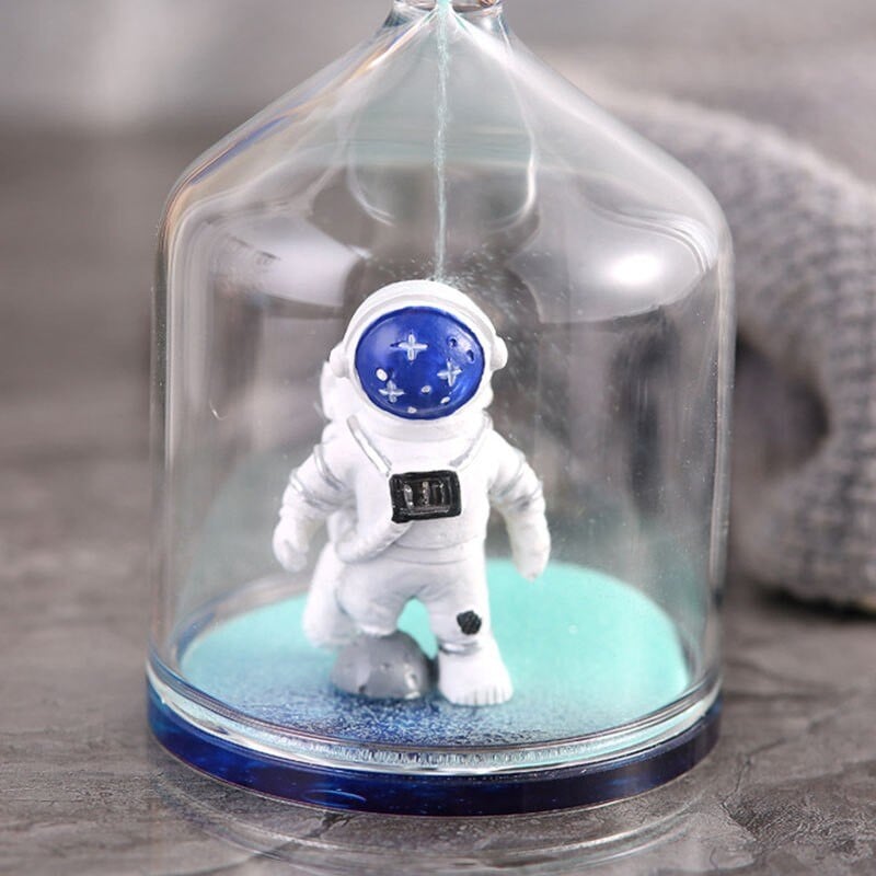 Nou astronaut ceas cu nisip clepsidra pentru gatit spalat pe dinti 30 de minute cu cronometru pentru nisip pentru ameliorarea stresului pentru copii cadou de aniversare
