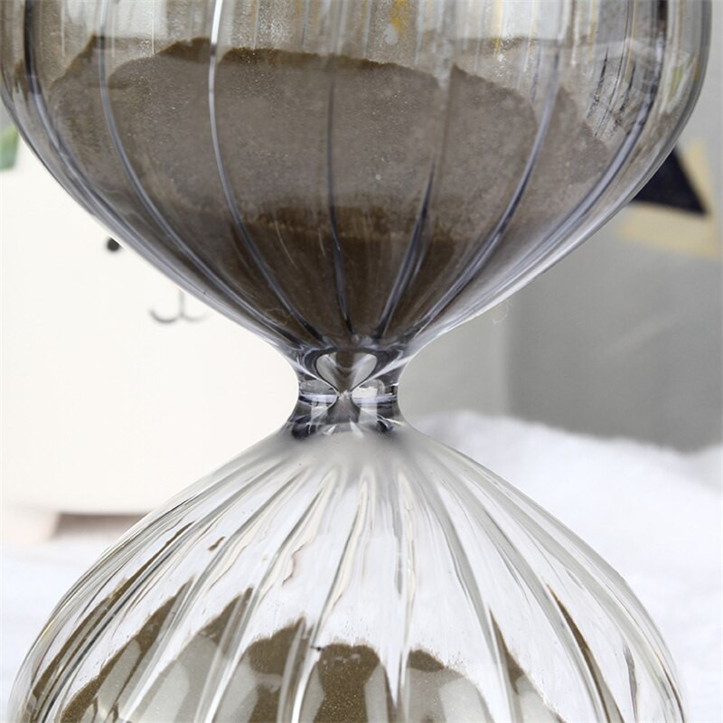 Nauja 45 minučių pusrutulio formos juostelės Smėlio laikrodis Laikmatis Laiko valdymo įrankis Rašomasis stalas Dekoratyvinis Laikrodis Stalo dekoras Stiklas Smėlis Amatai