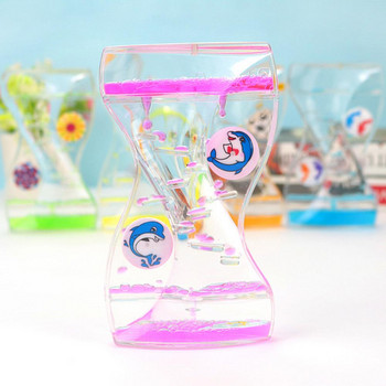 Timer Moving Drip Oil Κλεψύδρα Liquid Bubble Kids Toy Διακόσμηση γραφείου σπιτιού