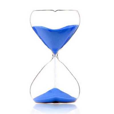 8X15CM Stil european Frumoasa dragoste Clepsidra 15 minute Ceas de nisip Cadou creativ Ziua Îndrăgostiților Cadouri pentru prieteni