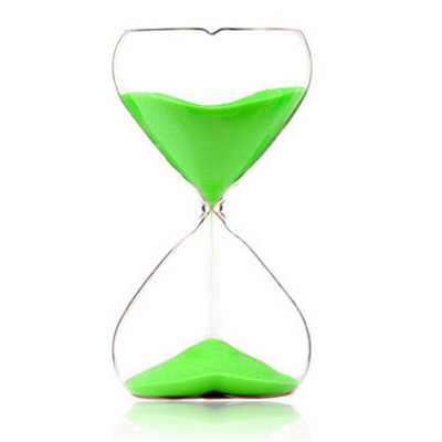 8X15CM Stil european Frumoasa dragoste Clepsidra 15 minute Ceas de nisip Cadou creativ Ziua Îndrăgostiților Cadouri pentru prieteni