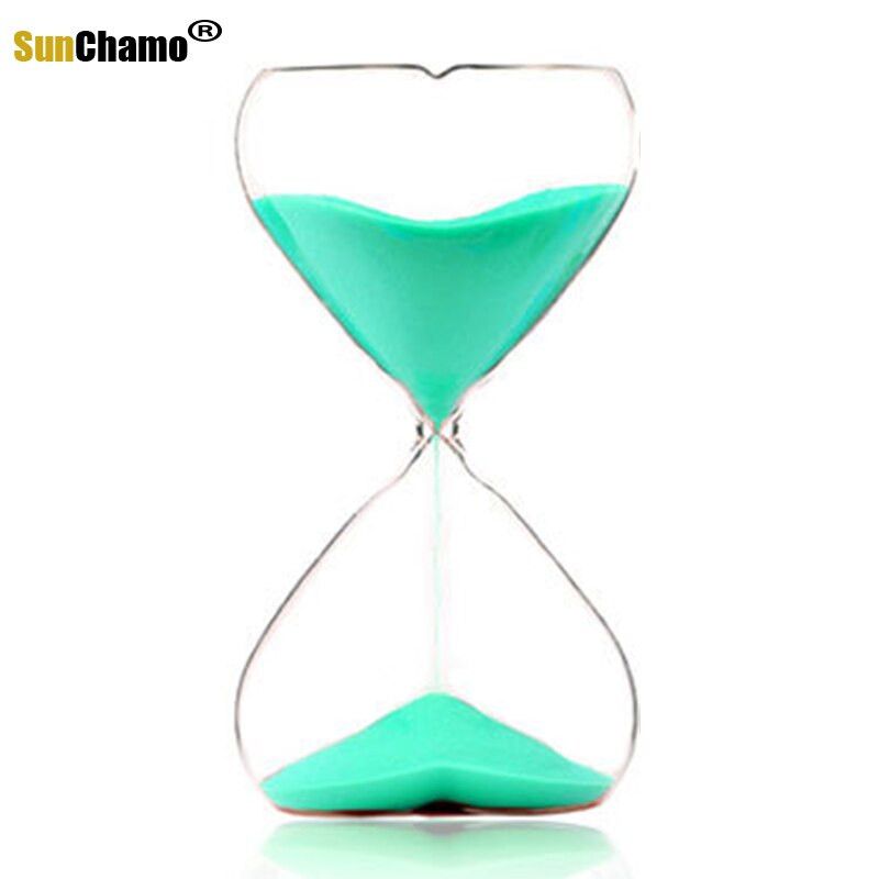 8X15CM Stil european Frumoasa dragoste Clepsidra 15 minute Ceas de nisip Cadou creativ Ziua Îndrăgostiților Cadouri pentru prieteni