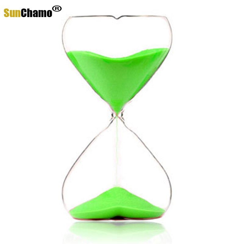 8X15CM Stil european Frumoasa dragoste Clepsidra 15 minute Ceas de nisip Cadou creativ Ziua Îndrăgostiților Cadouri pentru prieteni