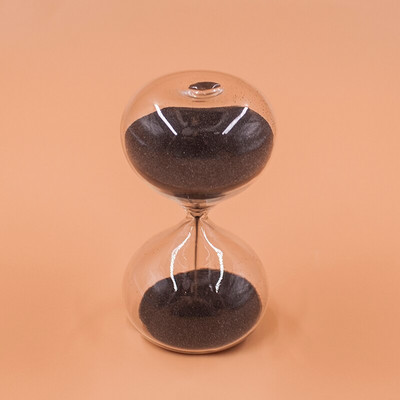 5min/15min/30min rotund transparent nisip clepsidra nisip culoare nisip cronometru decorare cameră roșu, verde, albastru, roz C