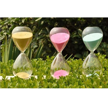 Creative Sand Clock Χρονοδιακόπτης κλεψύδρας Clock Sandglass Tea Timers Craft δώρο γενεθλίων ως ευαίσθητες διακοσμήσεις σπιτιού 5/10/30/60 λεπτά