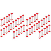 BMBY-30 Sec Cronometru cu nisip Clepsidra de nisip Ceas cu numărătoare inversă Set de jucării în vrac Cronometre Jocuri pentru copii Pachet de 40 (nisip alb)