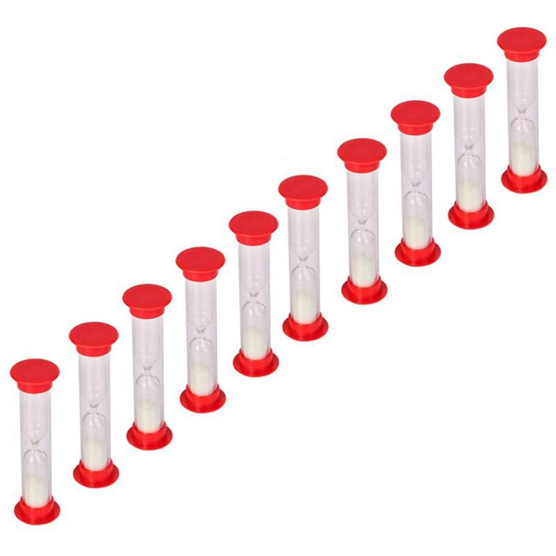 BMBY-30 Sec Cronometru cu nisip Clepsidra de nisip Ceas cu numărătoare inversă Set de jucării în vrac Cronometre Jocuri pentru copii Pachet de 40 (nisip alb)