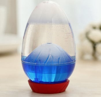 Movement Υγρό Κλεψύδρα Creative Volcano Oil Sandglass Διακόσμηση σπιτιού Χειροτεχνία Γυάλινα Στολίδια Χρονοδιακόπτης άμμου Χριστουγεννιάτικα δώρα Αγίου Βαλεντίνου