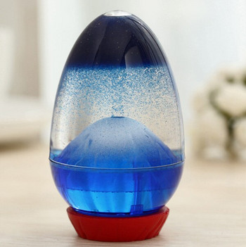 Movement Υγρό Κλεψύδρα Creative Volcano Oil Sandglass Διακόσμηση σπιτιού Χειροτεχνία Γυάλινα Στολίδια Χρονοδιακόπτης άμμου Χριστουγεννιάτικα δώρα Αγίου Βαλεντίνου