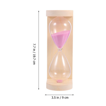 Frame Minutes Sand Timer Διαφανές Glass Sand Glass Timer