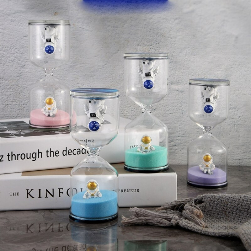 Clepsidra Cronometru din sticlă de nisip colorată 5 minute 10 minute 30 minute pentru bucătărie, gătit, sufragerie, dormitor, favoruri de petrecere