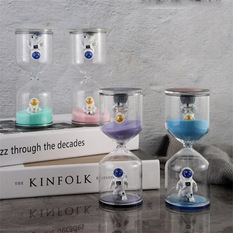 Clepsidra Cronometru din sticlă de nisip colorată 5 minute 10 minute 30 minute pentru bucătărie, gătit, sufragerie, dormitor, favoruri de petrecere