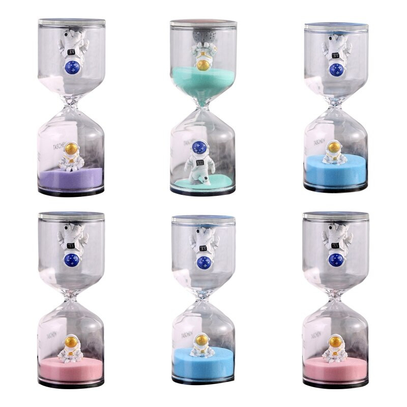 Clepsidra Cronometru din sticlă de nisip colorată 5 minute 10 minute 30 minute pentru bucătărie, gătit, sufragerie, dormitor, favoruri de petrecere