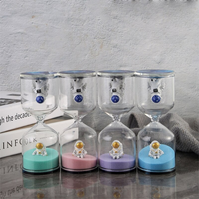 Clepsidra Cronometru din sticlă de nisip colorată 5 minute 10 minute 30 minute pentru bucătărie, gătit, sufragerie, dormitor, favoruri de petrecere