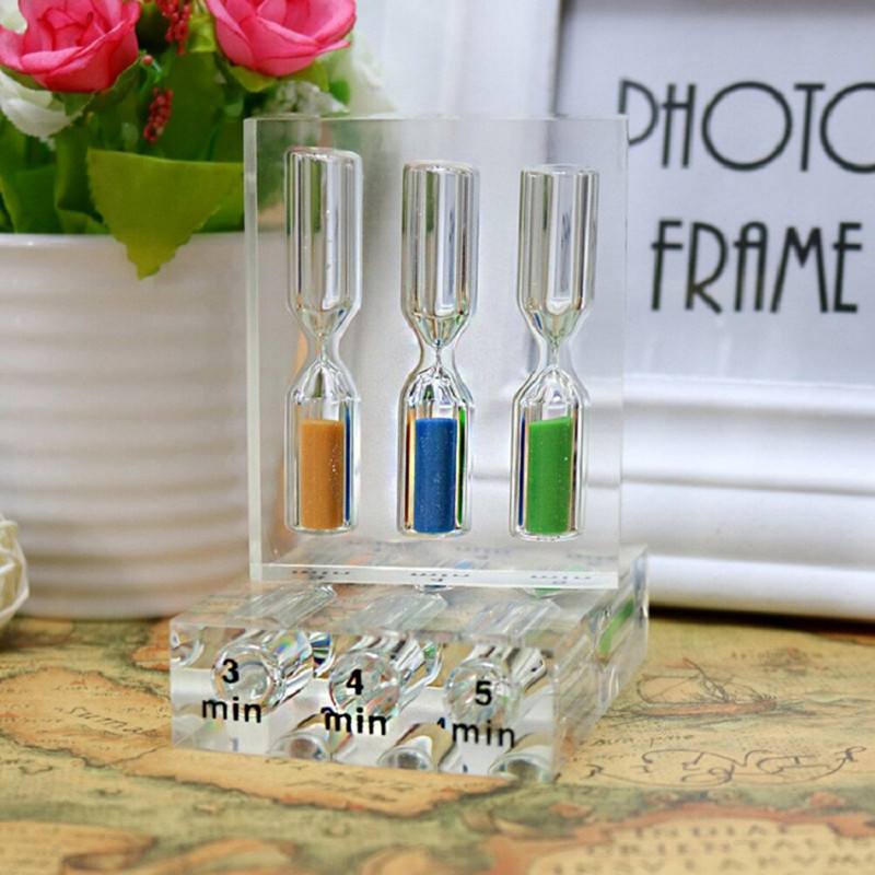 Ceas de nisip Timer Timer 3 4 5 Minute Sand Timer for Games Classroom Home Table