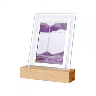 Ornamento atmosferos lemputė USB įkrovimas Labai skaidrus namų dekoravimas kelių spalvų smėlio spalvos dažymas nakties šviesa