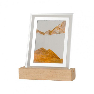 Ornamento atmosferos lemputė USB įkrovimas Labai skaidrus namų dekoravimas kelių spalvų smėlio spalvos dažymas nakties šviesa