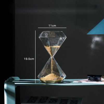 Creativ Masă Sticlă de nisip Modern Simple Nordic Personalizat Decor de uz casnic Sufragerie Sticlă de birou Ornamente de clepsidra ZB13