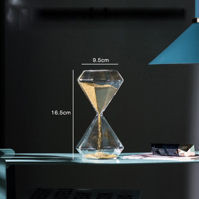 Creativ Masă Sticlă de nisip Modern Simple Nordic Personalizat Decor de uz casnic Sufragerie Sticlă de birou Ornamente de clepsidra ZB13