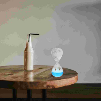 Χρονοδιακόπτης Κλεψύδρα Sand Glass Liquidclock Διακοσμητικά Motion Timers Παιδική διακόσμηση Minute Water Hour Στολισμός Wiggler Bubbler Desk