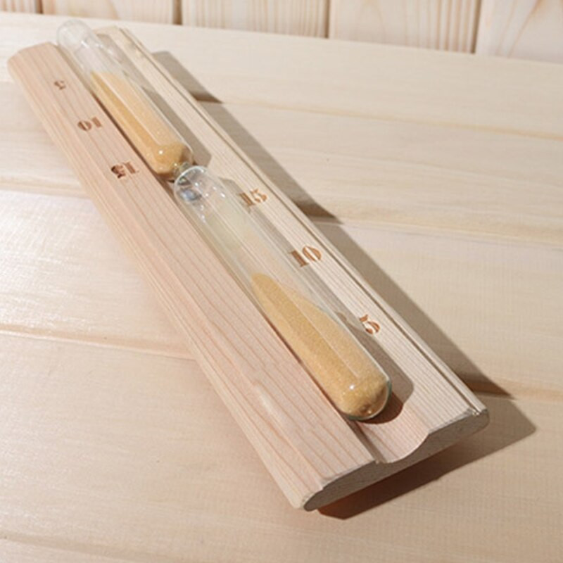 15 perces szauna homokóra, szauna homokóra falra szerelhető homokóra üveg robusztus hőálló üveggel szauna gőzölőkhöz Sh