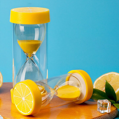 Set clepsidra cu fructe Cronometru 15/20/30/45/60 de minute Moda nordică Accesorii pentru decorarea casei Ornamente pentru copii Decor