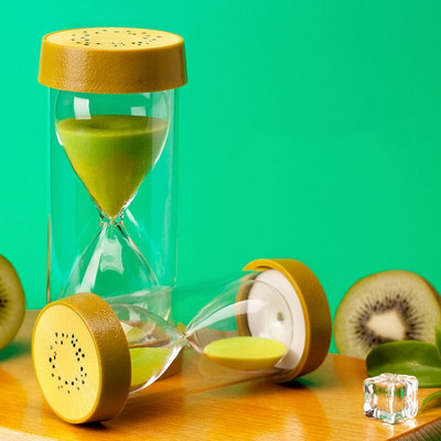 Set clepsidra cu fructe Cronometru 15/20/30/45/60 de minute Moda nordică Accesorii pentru decorarea casei Ornamente pentru copii Decor