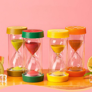 Fruit Hourglass Set Timer 3/5/15/20/30/45/60 Min Nordic Fashion Διακόσμηση σπιτιού Αξεσουάρ Παιδικά στολίδια Δημιουργικά δώρα