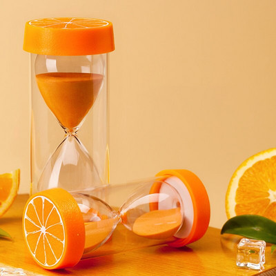 Set clepsidra cu fructe Cronometru 3/5/15/20/30/45/60 min Moda nordică Accesorii pentru decorarea casei Ornamente pentru copii Cadouri creative