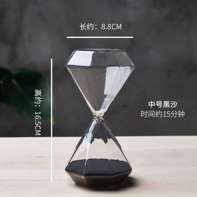 5/15/30 perc Nordic Wind Homokóra időzítő Modern design Irodai dekoráció Díszek Születésnapi Ajándék Homokóra Homokóra