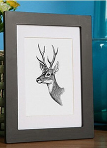 Tömör fából készült képkeret képekhez Fali dekoráció A4 A3 méret Fekete fehér Rózsaszín Piros Kék Barna keret Gyári közvetlen szállítás