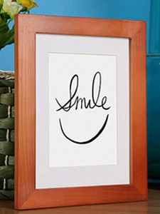 Tömör fából készült képkeret képekhez Fali dekoráció A4 A3 méret Fekete fehér Rózsaszín Piros Kék Barna keret Gyári közvetlen szállítás