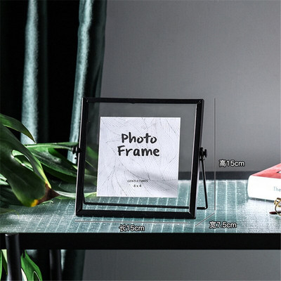 Nordijska zlatna crna metalna slika Okvir za postere za slike DIY zidni okvir za foto kocke Poster Kreativni obiteljski ukrasni okvir