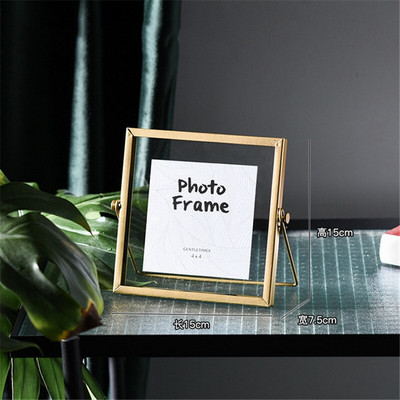 Nordijska zlatna crna metalna slika Okvir za postere za slike DIY zidni okvir za foto kocke Poster Kreativni obiteljski ukrasni okvir