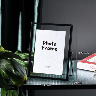 Nordijska zlatna crna metalna slika Okvir za postere za slike DIY zidni okvir za foto kocke Poster Kreativni obiteljski ukrasni okvir