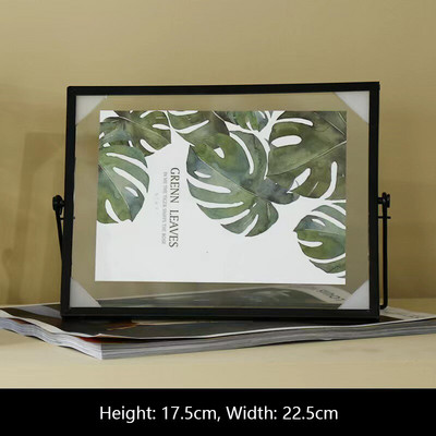 Nordijska zlatna crna metalna slika Okvir za postere za slike DIY zidni okvir za foto kocke Poster Kreativni obiteljski ukrasni okvir