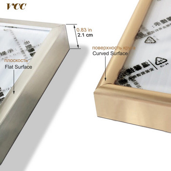 Рамка за картини Метална рамка за плакат Класически алуминиеви рамки за снимки за стена A3 A4 30x30 Рамка за сертификат VCC