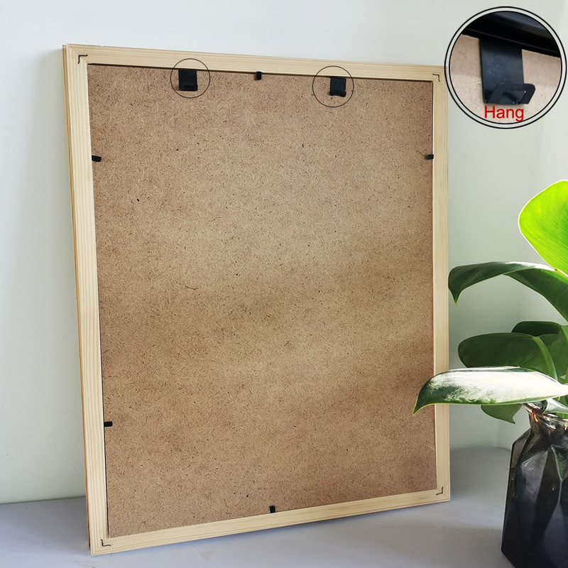 Nordic Wood paveikslų rėmas sienai 1 cm storio su plexiglass klasikiniu deriniu nuotraukų rėmeliais sieninių nuotraukų rėmelių plakatų rėmeliai