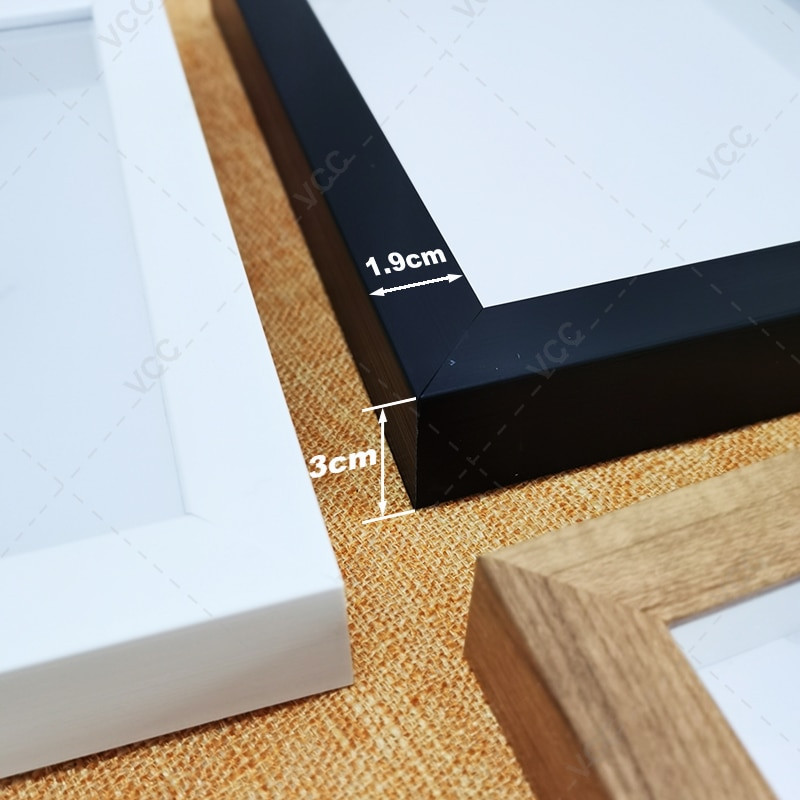 Ramă foto pentru specimen nordic DIY Adâncime internă 2 cm pentru afișarea lucrărilor tridimensionale Ramă foto Decor