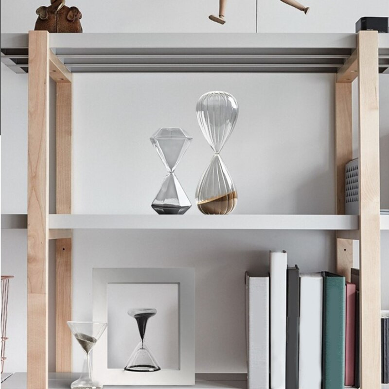 Stikliniai smėlio laikrodžio papuošalai, kūrybinga asmenybė, paprasti ir modernūs papuošalai, laikmačio amatai