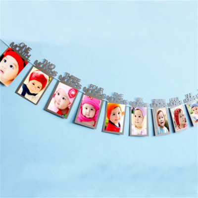 Cadru de amintire pentru bebelușul din primul an al meu 0-12 luni Poze Ramă foto Suveniruri Copii în creștere Cadou de memorie