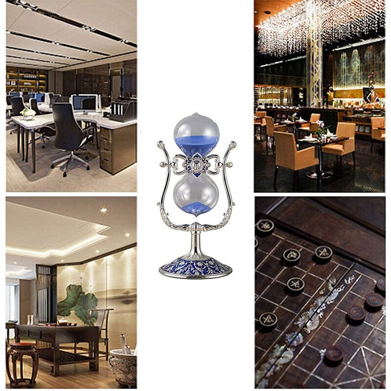 Clepsidra Cronometru 15 minute Clepsidra, Cronometru bucatarie clepsidra, Decor pentru birou pentru copii Cadou de nastere de Craciun