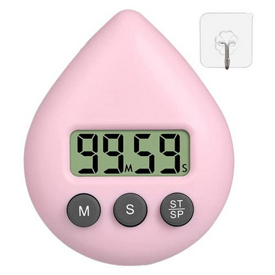 Cronometru digital nou electronic, bucătărie, gătit, duș, studiu, cronometru, ceas cu alarmă, gătit, rezistent la apă, economisire de energie, temporizator digital